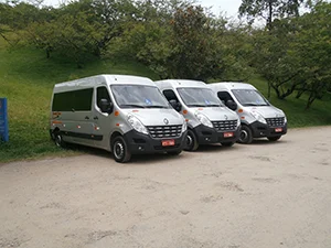solução de transporte para festas